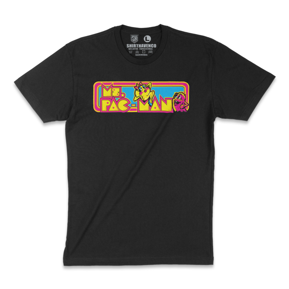 MsPACMAN Classic Gaming Tee